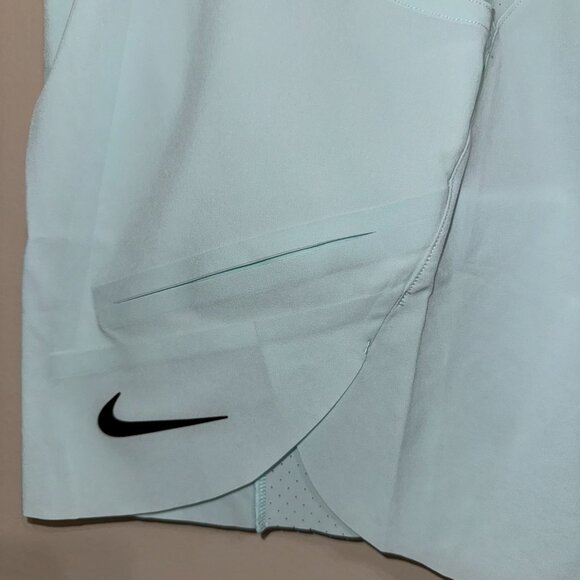 Nike Court Dri-Fit ADV Rafa Nadal 7” Tennis Shorts Green DV2881-346 Mens NEW - Picture 7 of 16